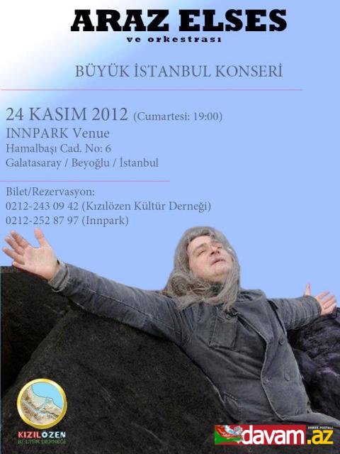 Araz Elsəs İstanbulda konsert verib