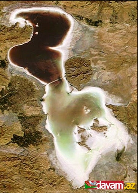 Urmu Gölünün son Peyk Görüntüləri