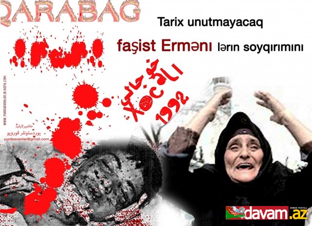 Xocalı faciəsi növbəti dəfə beynəlxalq səviyyədə soyqırımı kimi tanınıb