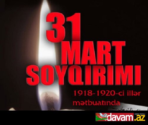 Sabah  azərbaycanlıların soyqırım günüdür