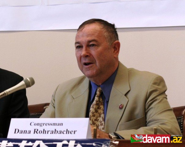 Konqresmen Dana Rohrabaker: Amerika Güney və Quzey Azərbaycanın təbii müttəfiqidir