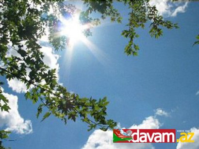 Azərbaycanda istirahət günü üçün hava proqnozu açıqlandı