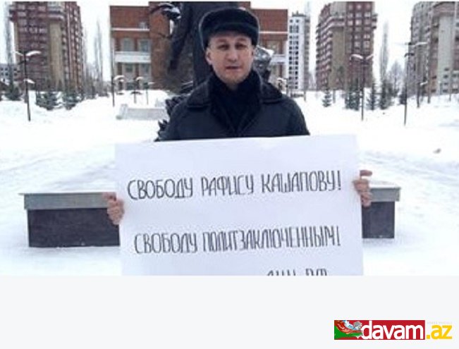 Tatar Milliyetçisi Rafis Kaşapov'a Destek