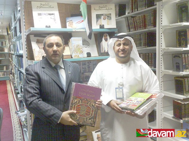 Dubayın Mərkəzi Kitabxanasına Azərbaycan haqqında kitablar təqdim edilib