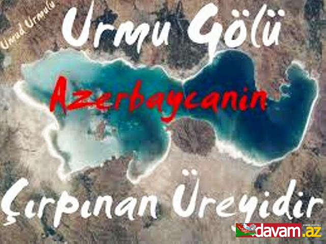 Güney Azərbaycanda Urmu gölündəki dəyişikliklər NASA saytında