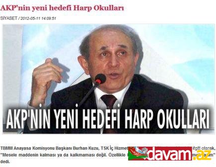 AKP'nin yeni hedefi Harp Okulları