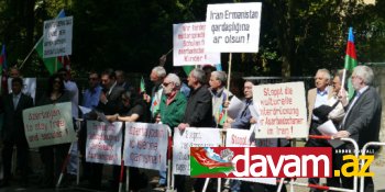 Danimarka və Almaniyada İranın anti-Azərbaycan siyasətinə qarşı etiraz aksiyaları keçirilib