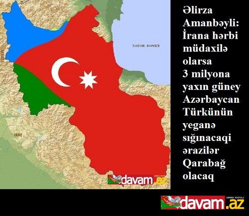 MDHP Güney Azərbaycan Departamentinin sədri Əlirza Amanbəyli: -Güney Azərbaycanın bu günki reallıqları və perspektivləri.