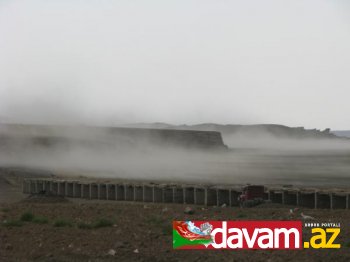 Urmu Gölündə duz fırtınası – FOTO