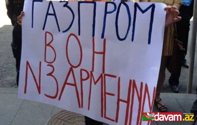 İrəvanda Ermənistan-Rusiya sazişlərinin ratifikasiyasına etiraz aksiyaları davam edir
