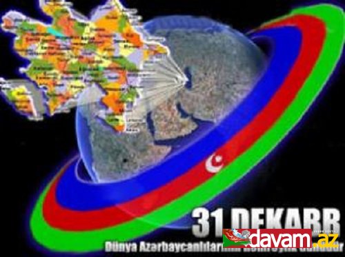 Dünya azərbaycanlıları həmrəylik gününü bayram edirlər