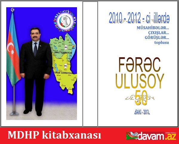 FƏRƏC ULUSOY - 50 (2010-2012-ci illərdə müsahibələr, çıxışlar, görüşlər...)