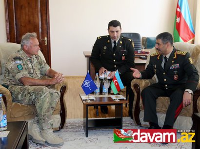 Azərbaycan və NATO generalları regionda baş verən hərbi-siyasi prosesləri müzakirə ediblər