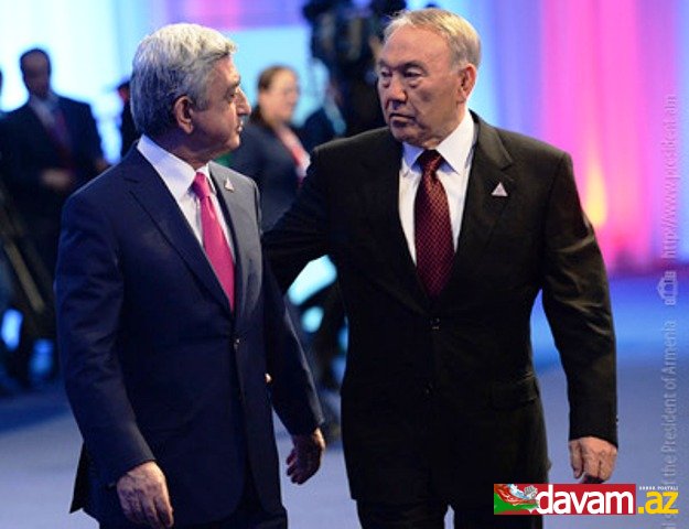 Qazaxıstan prezidenti Nursultan Nazarbayev Ermənistana qeyri-adi ultimatum verib