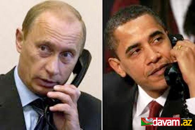 Putin ilə Obama arasında bir neçə məsələ müzakirə olunub