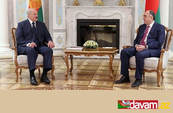 Azərbaycanın xarici işlər naziri Belarus prezidenti ilə görüşüb
