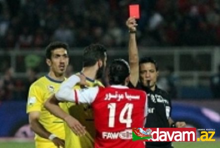 İranın Futbol Hakimlər Dərnəyi Traxtur-Neft müsabiqəsinin hakimini dəstəklədi