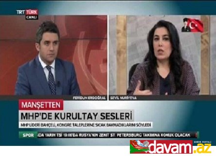 Fars irqçiliyinə qarşı etiraz aksiyaları Türkiyə Telekanallarında (fotolar)