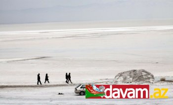 Urmu gölünün son durumu (fotolar)