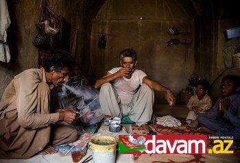 İran İslam Respublikasında ailəvi narkomanlıq həyatını əks etdirən şəkillər yayılıb