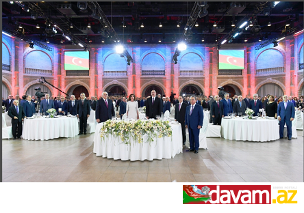 Prezident İlham Əliyev 28 May – Respublika Günü münasibətilə keçirilən rəsmi qəbulda iştirak edib