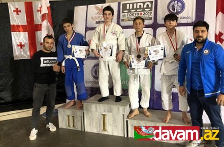 “Judo Club 2012”nin yeniyetmə cüdoçuları beynəlxalq turnirdə 11 medal qazanıblar