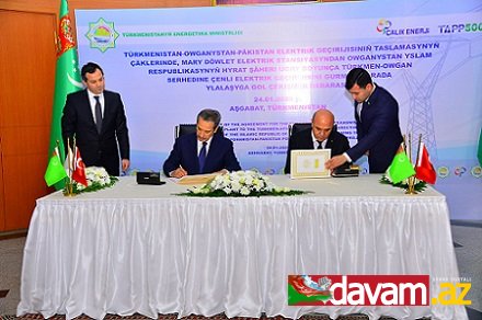 Türkmen elektroenergetikasynyň eksport kuwwaty artýar