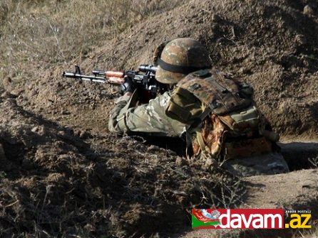 Ermənistan silahlı qüvvələri atəşkəsi pozmaqda davam edir