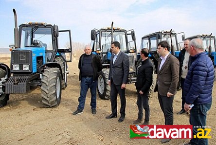 Marneulidə 5 ədəd kənd təsərrüfatı texnikası (traktor) pulsuz xidmət göstərəcək