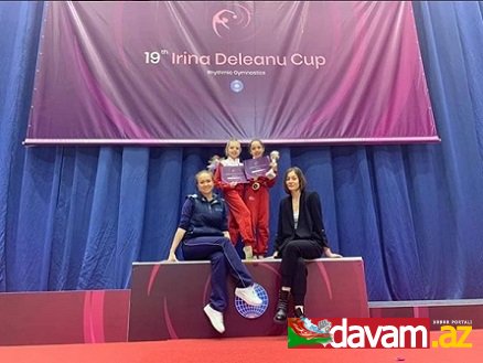 Gimnastımız Gövhər İbrahimova Rumıniyada üç qızıl medal qazanıb