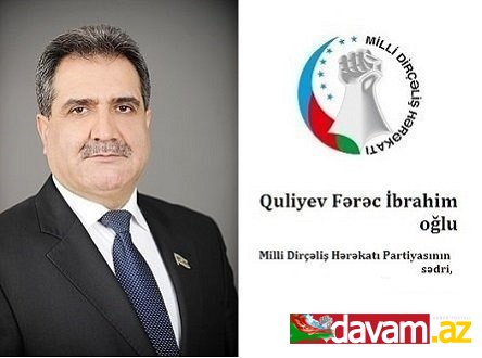 Milli Dirçəliş Hərəkatı Partiyasının mətbuat xidməti Fərəc Quliyevdən açıqlama aldı