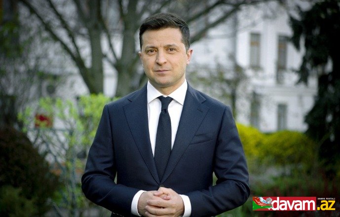 Ukrayna Prezidenti Vladimir Zelenski Polşada səfərdədir