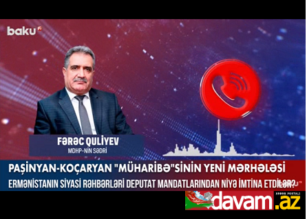 Fərəc Quliyev Baku TV-yə danışdı (Video)