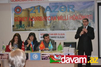 Uluslararası Güney Azərbaycan Konseyi “21 Azər” Hərəkatının 67-cı ildönümünə həsr olunmuş Beynəlxalq Konfrans keçirdi - FOTO