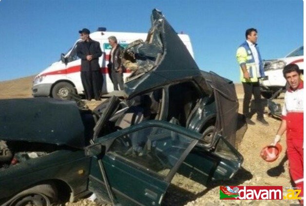 İranda baş verən yol qəzalarında 16 nəfər ölüb, 104 nəfər yaralanıb