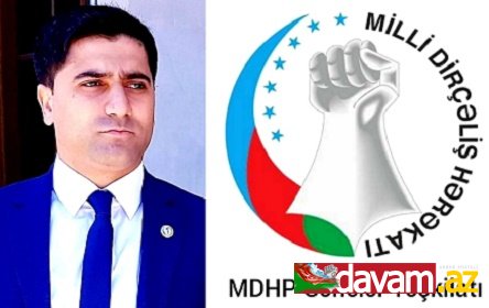 MDHP Gənclər təşkilatı Fərəc Quliyevi TƏBRİK etdi